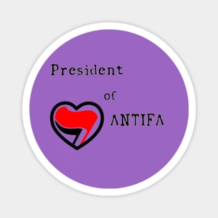 President of ANTIFA Magnet